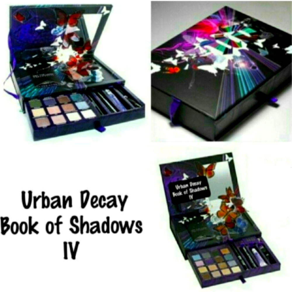 URBAN DECAY SHIMMER EYESHADOW PALETTE BOOK OF SHADOWS VOL 4 BRAND NEW IN BOX